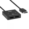 DisplayPort 2‑in‑1 Bi‑directional Switch CLUB3D CSV-1009 — 2x DisplayPort outputs, 8K@60Hz, Juoda