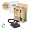 DisplayPort 2‑in‑1 Bi‑directional Switch CLUB3D CSV-1009 — 2x DisplayPort outputs, 8K@60Hz, Juoda