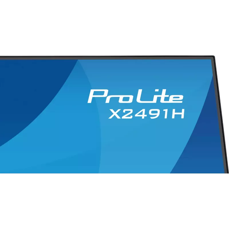 Kompiuterio monitorius IIYAMA ProLite X2491H-B1 60,5 cm (23,8 inch) IPS LCD Full HD 1920×1080 juoda matinė, VESA