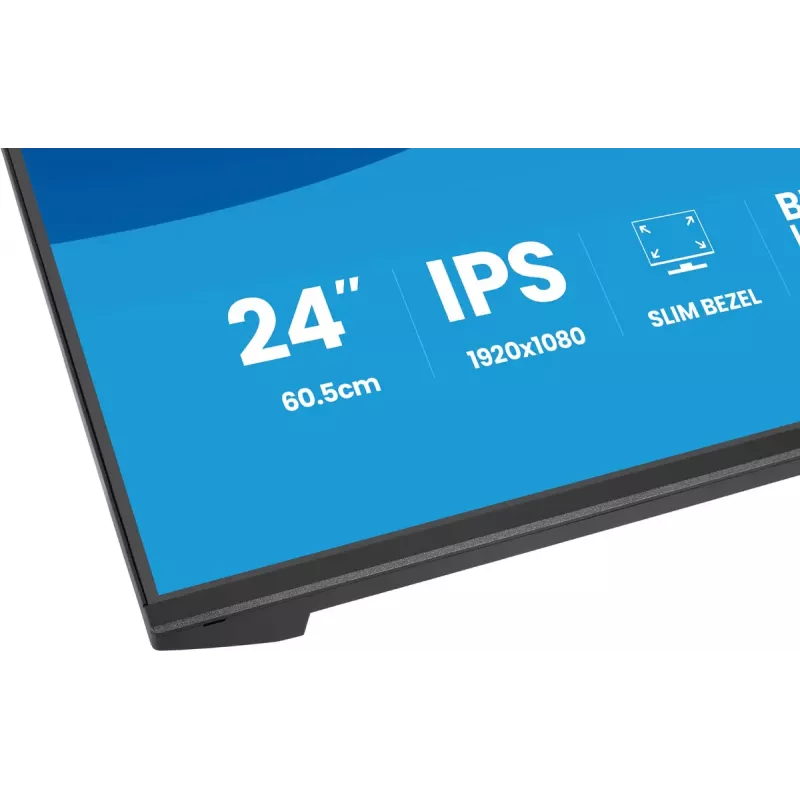 Kompiuterio monitorius IIYAMA ProLite X2491H-B1 60,5 cm (23,8 inch) IPS LCD Full HD 1920×1080 juoda matinė, VESA