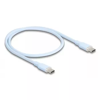 USB laidas DeLOCK 81233 USB 2.0 0.5 m USB C mėlynas