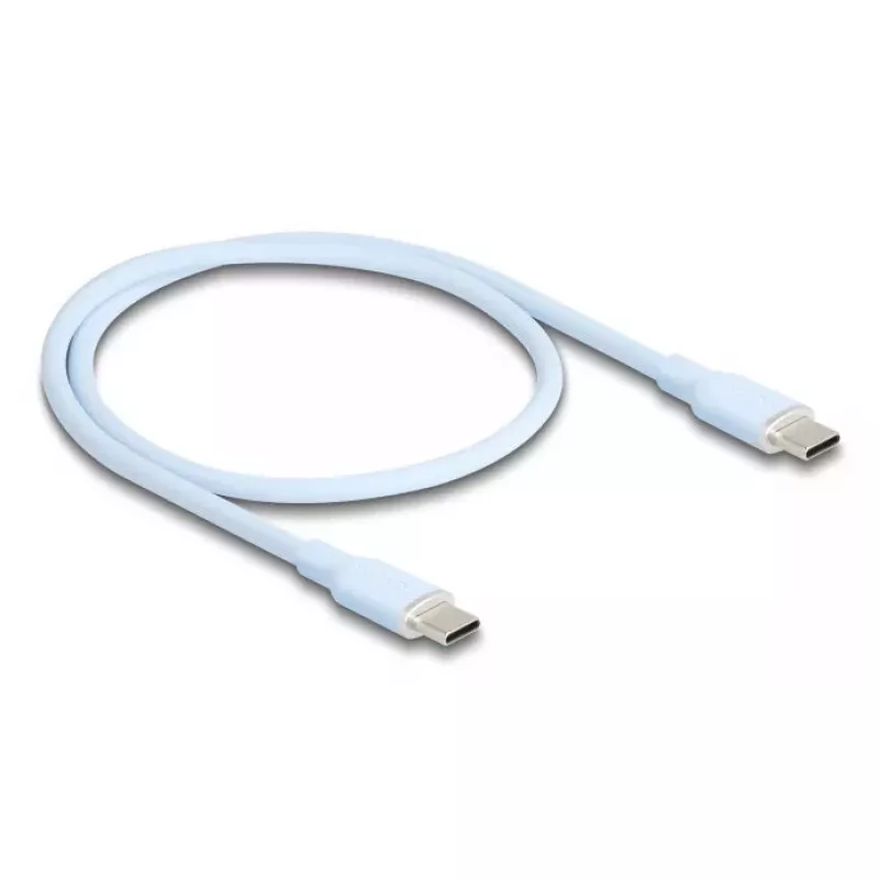 USB laidas DeLOCK 81233 USB 2.0 0.5 m USB C mėlynas