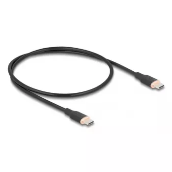 DeLOCK USB laidas USB 2.0 0.5m USB C juodas 81237