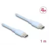 USB laidas DeLOCK 81234 USB 2.0 1 m USB C mėlynas