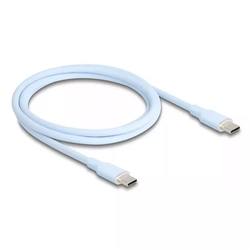 USB laidas DeLOCK 81234 USB 2.0 1 m USB C mėlynas