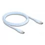 USB laidas DeLOCK 81234 USB 2.0 1 m USB C mėlynas