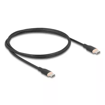DeLOCK USB laidas USB 2.0 1m USB C juodas 81238