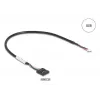 DELOCK 90582 USB 2.0 į RS-232 nuoseklųjį keitiklį / kartotuvą / izoliatorių, FTDI FT231XS, žalias nerūdijantis plienas