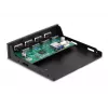 DeLOCK vidinis 3,5 colio USB 3.2 Gen 1 šakotuvas, 4 prievadų, juodas