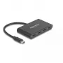 DeLOCK USB 3.2 Gen 1 USB Type-C koncentratorius 3 x USB Type-C lizdas 1 x USB Type-C PD 100 W