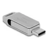 USB Flash Drive DeLOCK 256GB USB-C Type-A Metal Housing