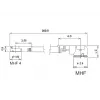 Bendraašis kabelis DeLOCK 89649 0,3 m MHF I-PEX MHF IV HSC MXHP32