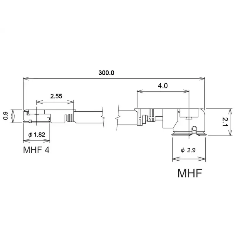 Bendraašis kabelis DeLOCK 89649 0,3 m MHF I-PEX MHF IV HSC MXHP32