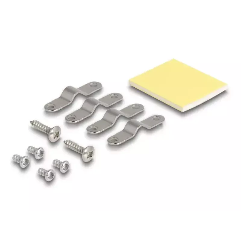 DeLOCK tinklo jungčių dėžutė LSA Cat.6 juoda metalas/plastikas 41mm 69mm 26mm