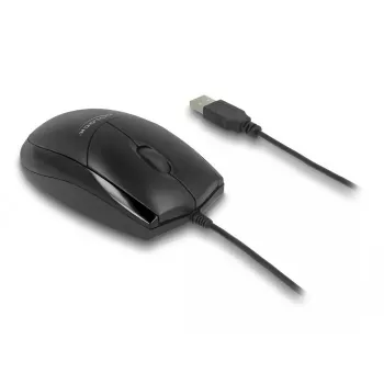 Pelė DeLOCK 12106 USB Type-A optinė, abiem rankoms tinkama