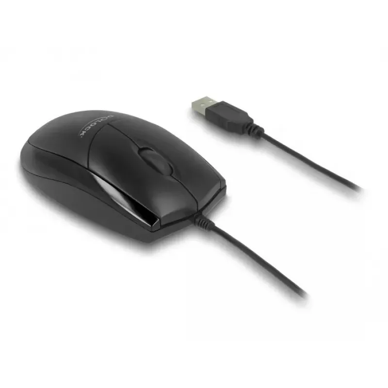 Pelė DeLOCK 12106 USB Type-A optinė, abiem rankoms tinkama
