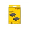 DeLOCK HDMI 2 - 1 jungiklis, dvipusis, 8K 60 Hz, metalinis, juodas