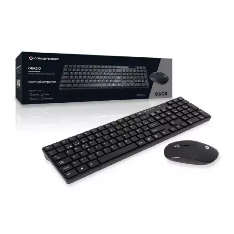 Belaidis klaviatūros ir pelės rinkinys Conceptronic Orazio ORAZIO01ES
