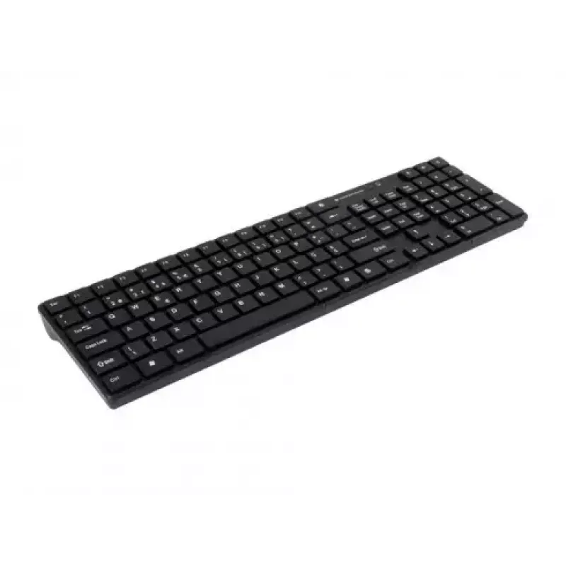 Conceptronic Orazio klaviatūra ir pelė Namams RF Belaidė QWERTY Portugalų kalba Juoda