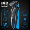 Braun Series 5 51-B1820s folijos skutimosi peiliukas juodas, mėlynas