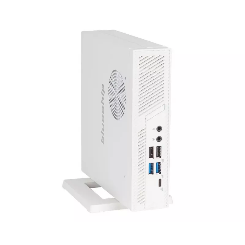 bluechip BUSINESSline S3137 *balta* Intel® Core™ i3 procesorius 14100 / iki 4,70 GHz, Windows 11 Pro, Intel® B760, 8 GB DDR5, 500 GB NVMe SSD, Intel® Wi-Fi 6E AX211, Bluetooth 5.3, Gigabit Ethernet, Intel® UHD grafika