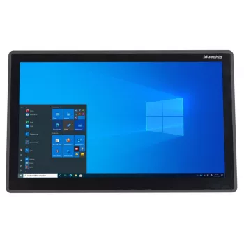 bluechip INDUSTRYline P24KT-1000, 61 cm (24 coliai), Full HD, Intel Atom®, 8 GB, 120 GB, Windows 10 IoT Enterprise