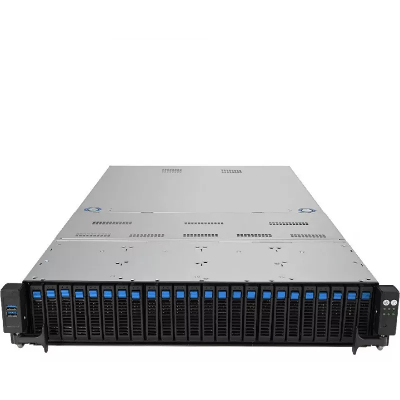 bluechip SERVERline R52212a 2HE stovo serveris, 2 x Intel® Xeon® Sidabrinė 4410Y procesorius / iki 3,90 GHz, 64 GB DDR5, 2 x 960 GB SSD, Avago 9560-8i, 2 x 10 gigabitų Ethernetas