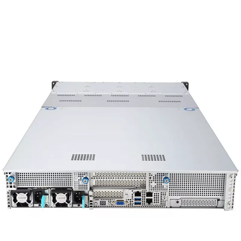 bluechip SERVERline R52212a 2HE stovo serveris, 2 x Intel® Xeon® Sidabrinė 4410Y procesorius / iki 3,90 GHz, 64 GB DDR5, 2 x 960 GB SSD, Avago 9560-8i, 2 x 10 gigabitų Ethernetas