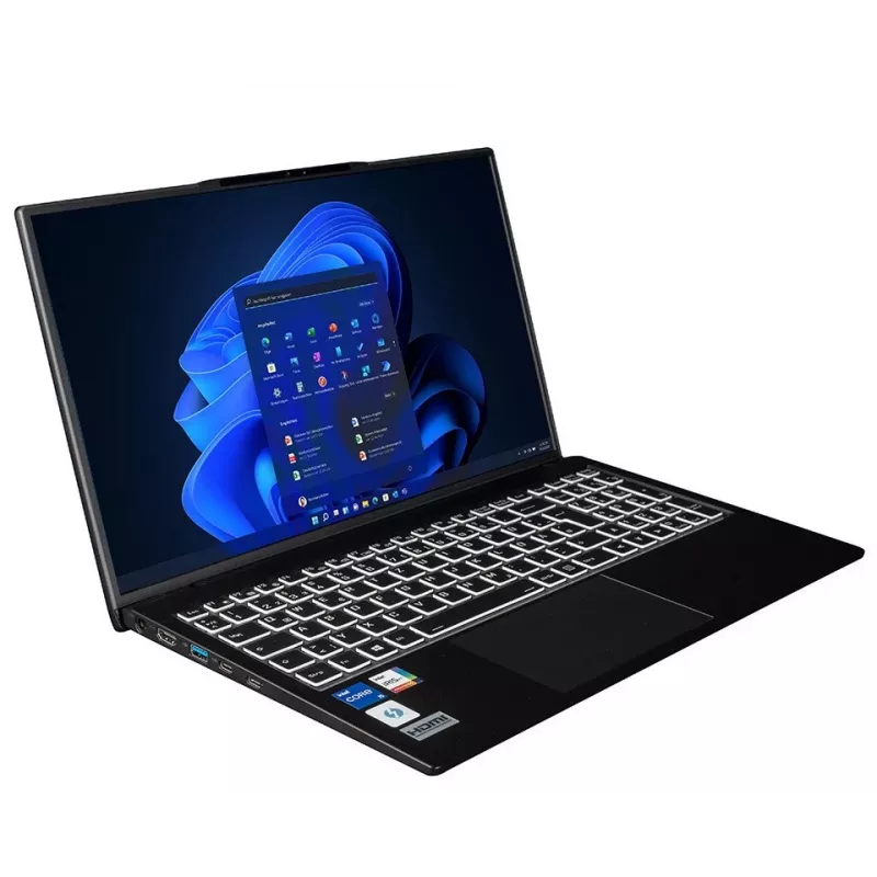 bluechip TRAVELline B15W58, Intel® Core™ i7, 39,6 cm (15,6 col.), 1920 x 1080 pikselių, 16 GB, 1 TB, Windows 11 Pro
