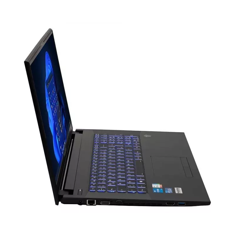 bluechip TRAVELline B17W27 Intel® Core™ i5-1335U Procesorius / iki 4,60 GHz, Windows 11 Pro, 17,3 colio nematiniu paviršiumi IPS skydelis, 1920 x 1080, 16 GB DDR4, 500 GB NVMe SSD, WLAN 802.11 ax, Bluetooth 5.3, Gigabit Ethernet, Intel® Iris® Xe Grafika, DVD±RW, Karinis standartas MIL-STD 810G
