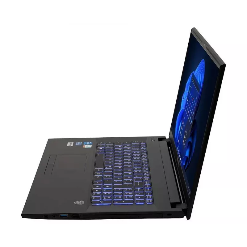 bluechip TRAVELline B17W27 Intel® Core™ i5-1335U Procesorius / iki 4,60 GHz, Windows 11 Pro, 17,3 colio nematiniu paviršiumi IPS skydelis, 1920 x 1080, 16 GB DDR4, 500 GB NVMe SSD, WLAN 802.11 ax, Bluetooth 5.3, Gigabit Ethernet, Intel® Iris® Xe Grafika, DVD±RW, Karinis standartas MIL-STD 810G