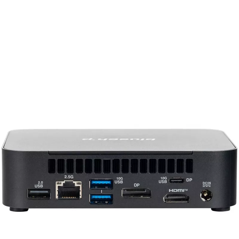 bluechip BUSINESSline M14150 Intel® N N150 8 GB DDR5-SDRAM 500 GB SSD Windows 11 Pro Mini kompiuteris Juodas