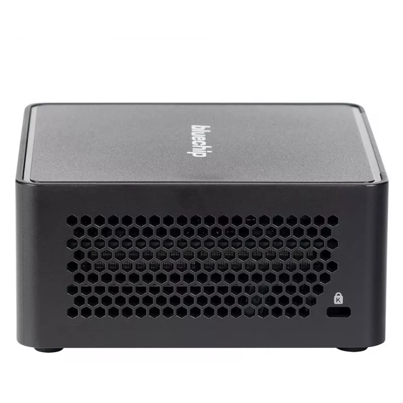 bluechip BUSINESSline M1435 Intel Core 3 100U 8 GB DDR5-SDRAM 500 GB SSD Windows 11 Pro Mini PC Juoda