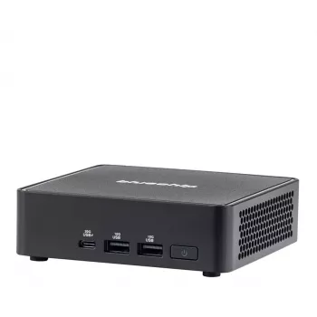 bluechip BUSINESSline M1550 Intel Core 5 210H 16 GB DDR5-SDRAM 500 GB SSD Windows 11 Pro Mini kompiuteris Juoda