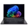 bluechip TRAVELline U14W17, Copilot+ PC Intel Core Ultra 5 135H Nešiojamas kompiuteris 35.6 cm (14 colių) 16 GB LPDDR5x-SDRAM 500 GB SSD Wi-Fi 7 (802.11be) Windows 11 Pro Juoda