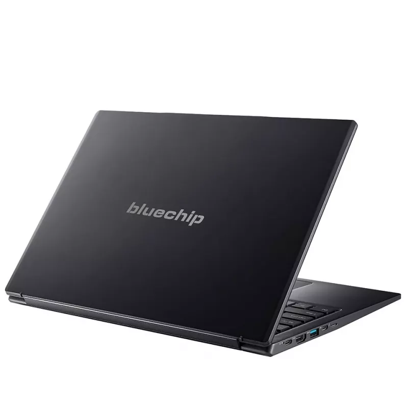 bluechip TRAVELline U14W17, Copilot+ PC Intel Core Ultra 5 135H Nešiojamas kompiuteris 35.6 cm (14 colių) 16 GB LPDDR5x-SDRAM 500 GB SSD Wi-Fi 7 (802.11be) Windows 11 Pro Juoda