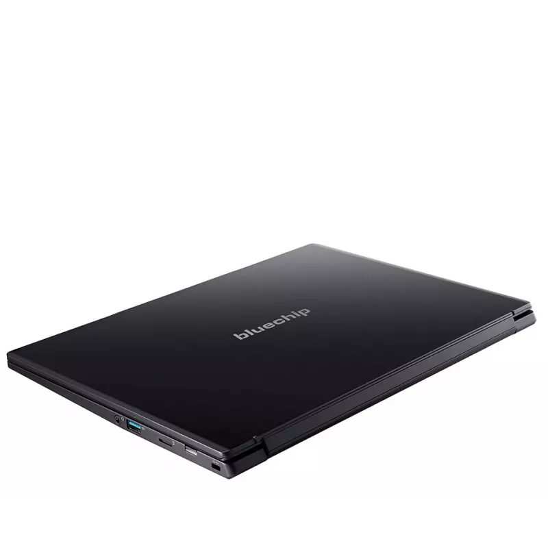 bluechip TRAVELline U14W17, Copilot+ PC Intel Core Ultra 5 135H Nešiojamas kompiuteris 35.6 cm (14 colių) 16 GB LPDDR5x-SDRAM 500 GB SSD Wi-Fi 7 (802.11be) Windows 11 Pro Juoda