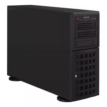 bluechip SERVERline T40318s bokštinis, Intel® Xeon® Sidabrinė 4410Y procesorius / iki 3,90 GHz, 32 GB DDR5, 2 x 960 GB SSD, 2 x RJ45 (10 Gb/s)