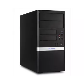 bluechip BUSINESSline T3500 Intel® Core™ i3 procesorius 14100 / iki 4.70 GHz, Windows 11 Pro, Intel® H610, 16 GB DDR5, 500 GB NVMe SSD, 1 × RJ45 (1 Gb/s), Intel® UHD grafika