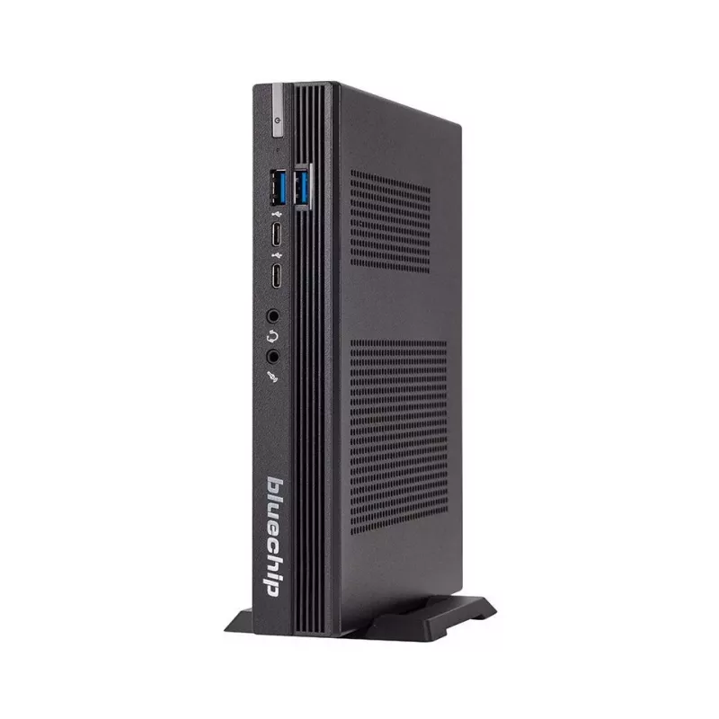 bluechip BUSINESSline S3160 Intel® Core™ i5 procesorius 14400 / iki 4.70 GHz, Windows 11 Pro, 8 GB DDR5, 500 GB NVMe SSD, Intel® Wi-Fi 6 AX201, Bluetooth 5.3, 1 × RJ45 (2,5 Gb/s), Intel® UHD grafika