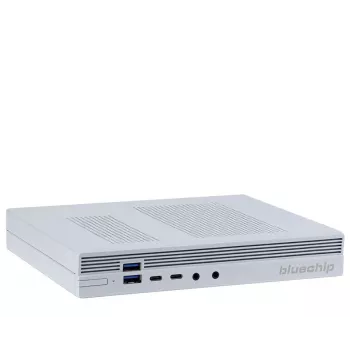 bluechip BUSINESSline S3160 *white* Intel® Core™ i5 procesorius 14400 / iki 4.70 GHz, Windows 11 Pro, 8 GB DDR5, 500 GB NVMe SSD, Intel® Wi-Fi 6, Bluetooth 5.3, 1 × RJ45 (2,5 Gb/s), Intel® UHD grafika