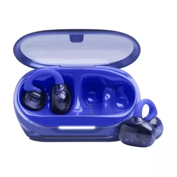 JBL Soundgear Clips ausinės True Wireless Stereo (TWS) ausų kabliukas skambučiams / muzikai Bluetooth mėlynos