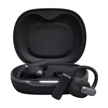 Ausinės JBL Sense Pro TWS Bluetooth ausų lankelis skambučiams ir muzikai, 20–40000 Hz, 95,2 g, juoda