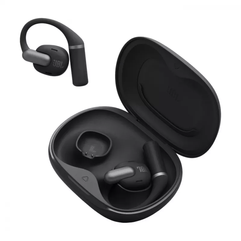 Ausinės JBL Sense Pro TWS Bluetooth ausų lankelis skambučiams ir muzikai, 20–40000 Hz, 95,2 g, juoda