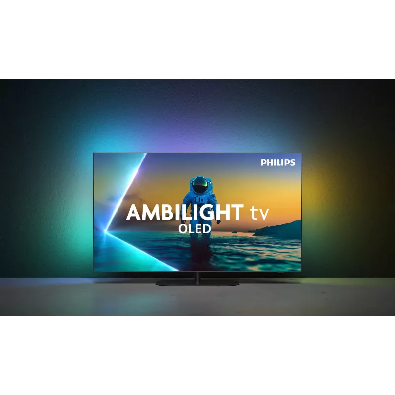Philips Ambilight 42OLED810/12 TV 106,7 cm (42 col.) 4K Ultra HD išmanusis televizorius Wi-Fi juodas