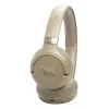 Ausinės JBL Tune 680NC, laidinės ir belaidės (Bluetooth, USB-C), antausinės, galvos juosta, smėlio spalvos, 20–20000 Hz, 161 g