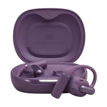 JBL Sense Pro TWS Bluetooth ausinės su ausies lankeliu Intraaural 20–40000 Hz USB-C įkrovimo stovas Violetinė