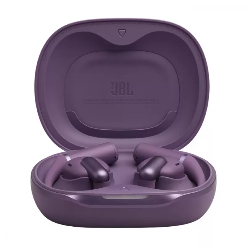 JBL Sense Pro TWS Bluetooth ausinės su ausies lankeliu Intraaural 20–40000 Hz USB-C įkrovimo stovas Violetinė