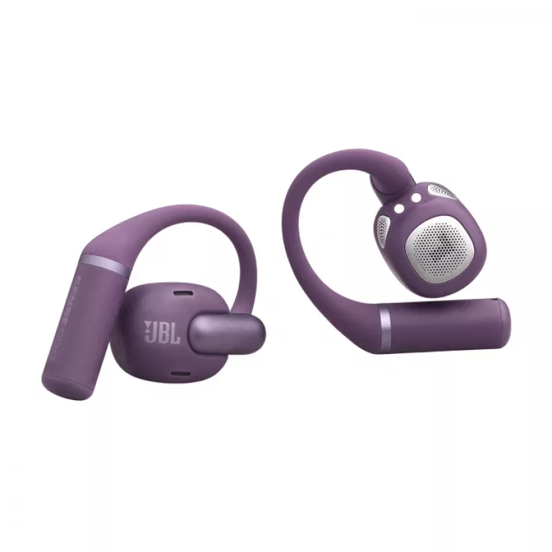 JBL Sense Pro TWS Bluetooth ausinės su ausies lankeliu Intraaural 20–40000 Hz USB-C įkrovimo stovas Violetinė
