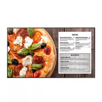 AG Neovo QM-65 skaitmeninė iškaba plokščiaekranis 163,8 cm (64,5 col.) LCD 350 cd/m² 4K Ultra HD juoda